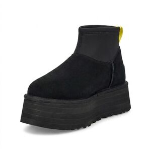 NEW UGG women's classic mini dipper booties in black